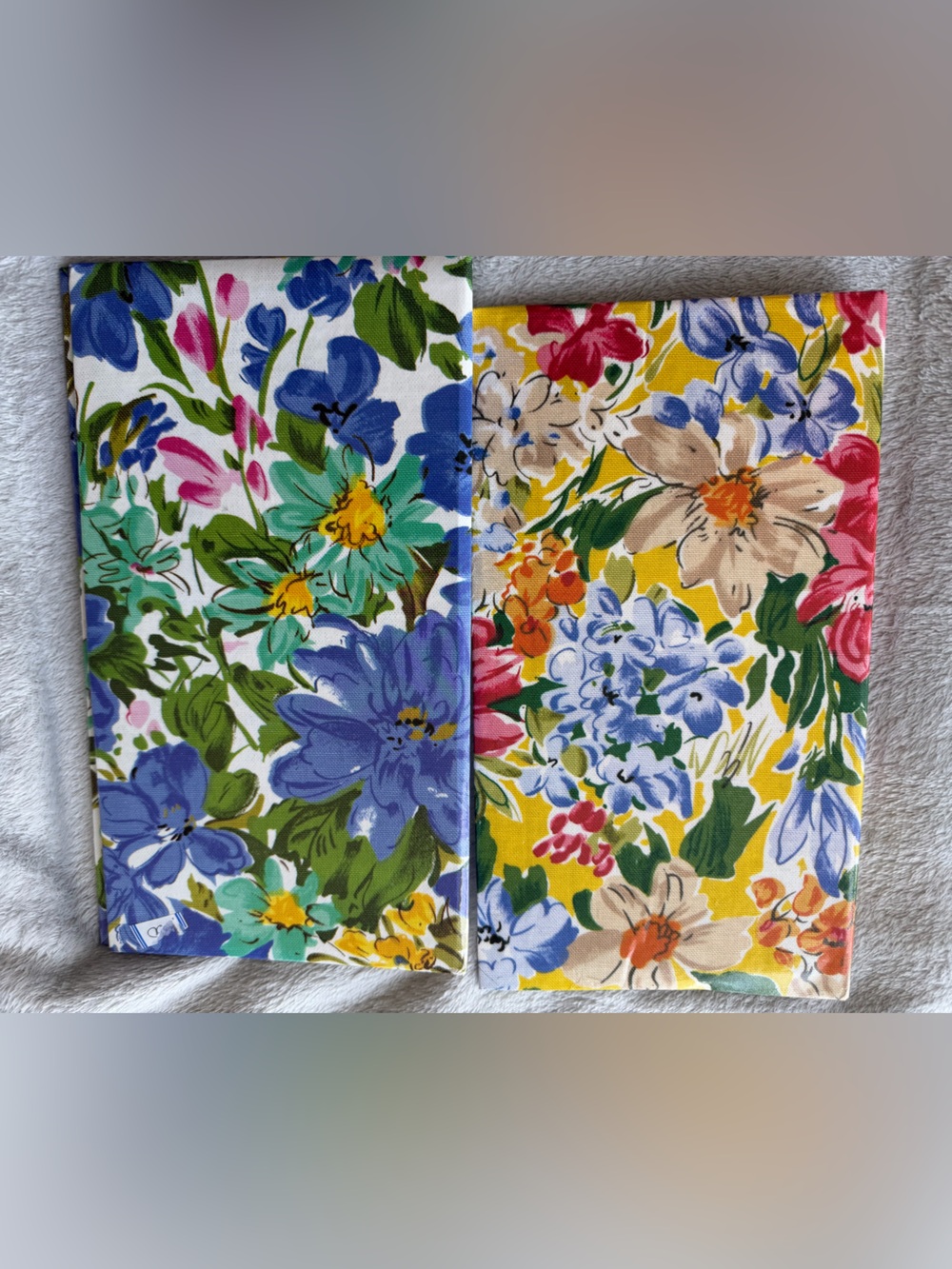 Bright Floral Vintage Photo Albums